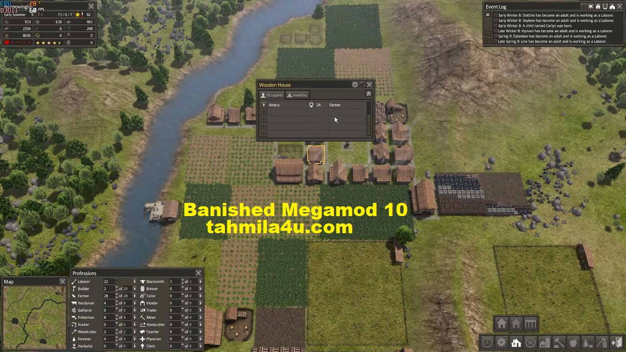 Banished Megamod 10 تحميل