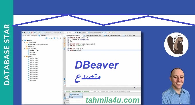 DBeaver متصدع