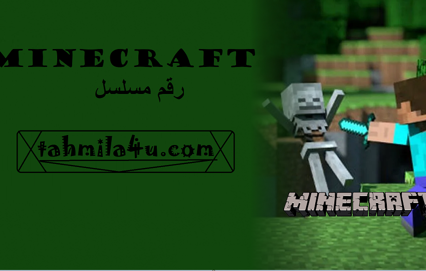 Minecraft رقم مسلسل