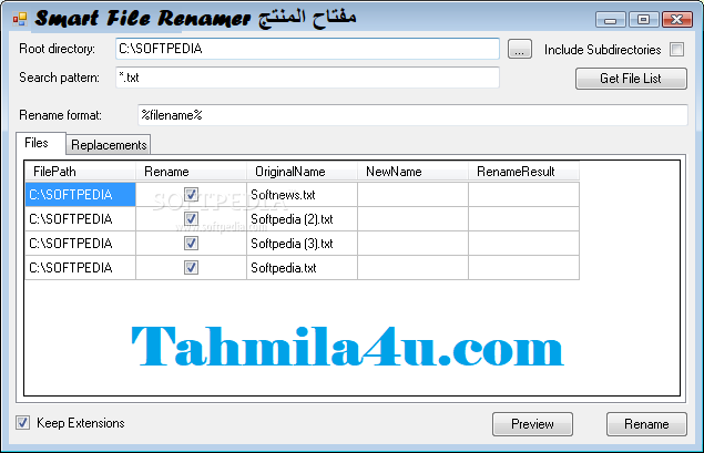 Smart File Renamer مفتاح المنتج